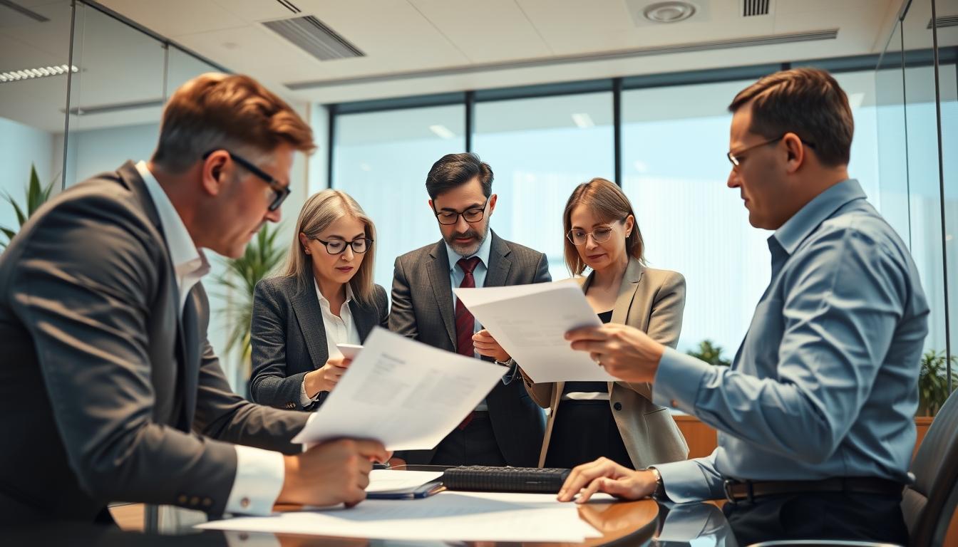 Property settlement documents and transfer review